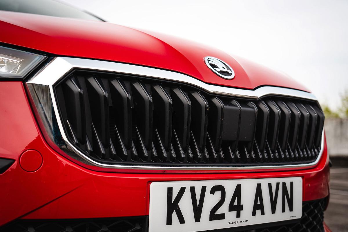 Skoda Scala grille