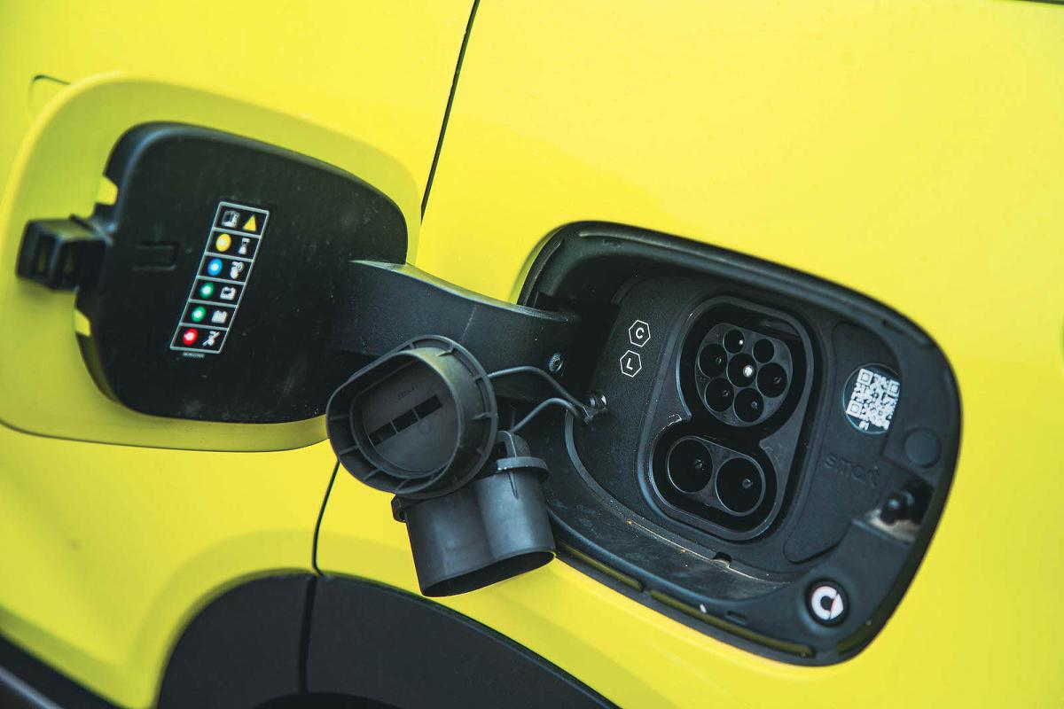 Smart #1 charging socket detail