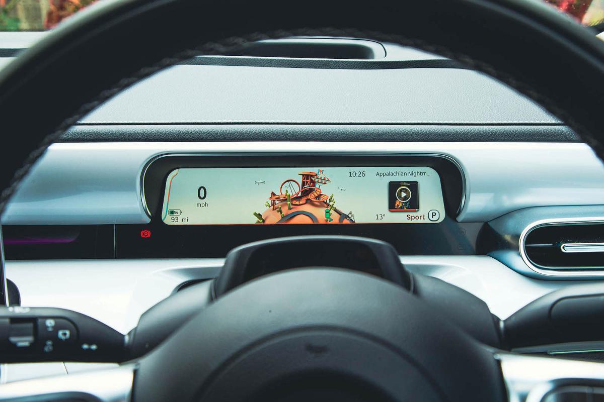 Smart #1 interior dashboard