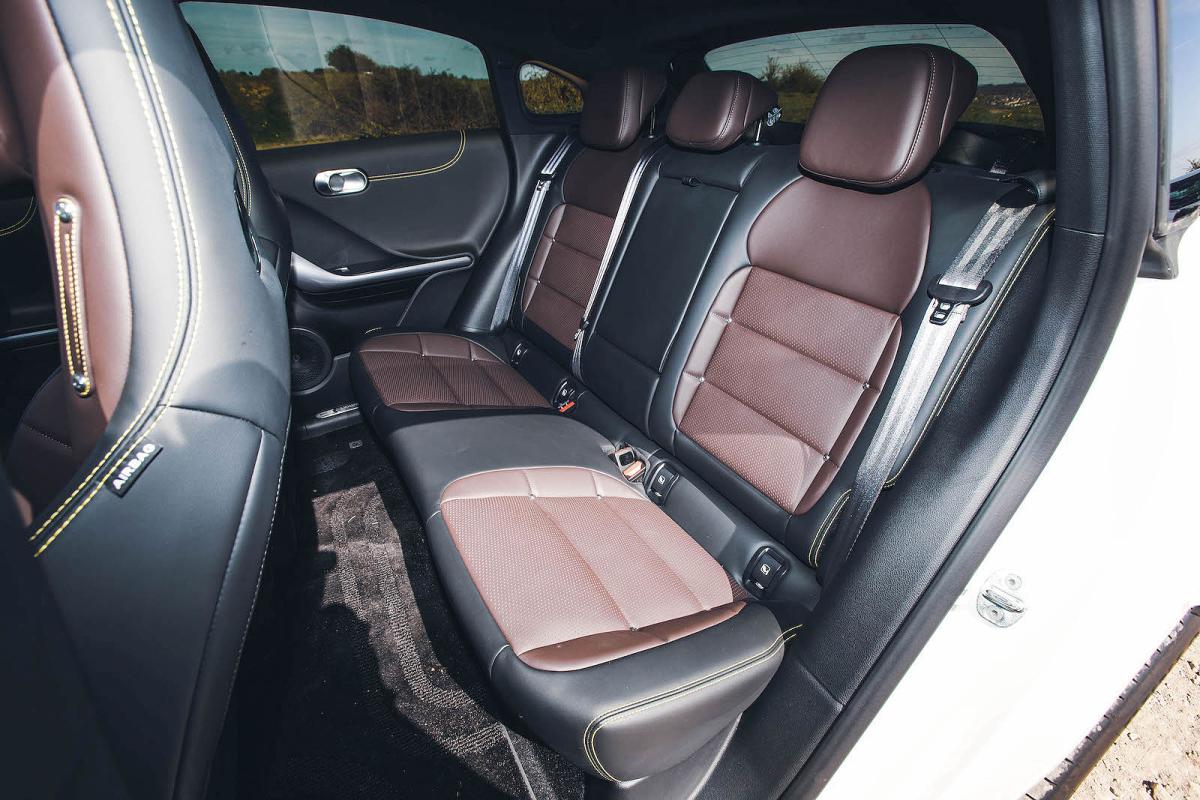 Smart #3 interior back seats