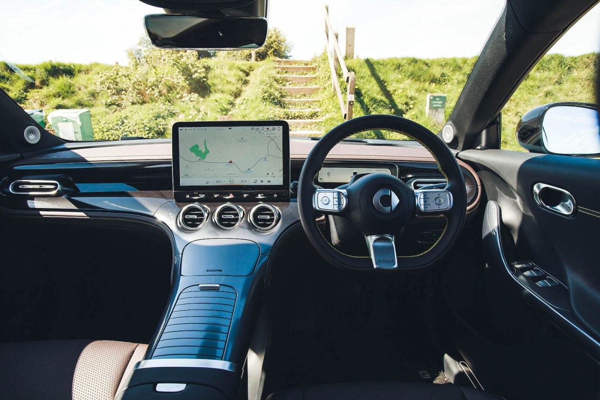 Smart #3 interior dashboard
