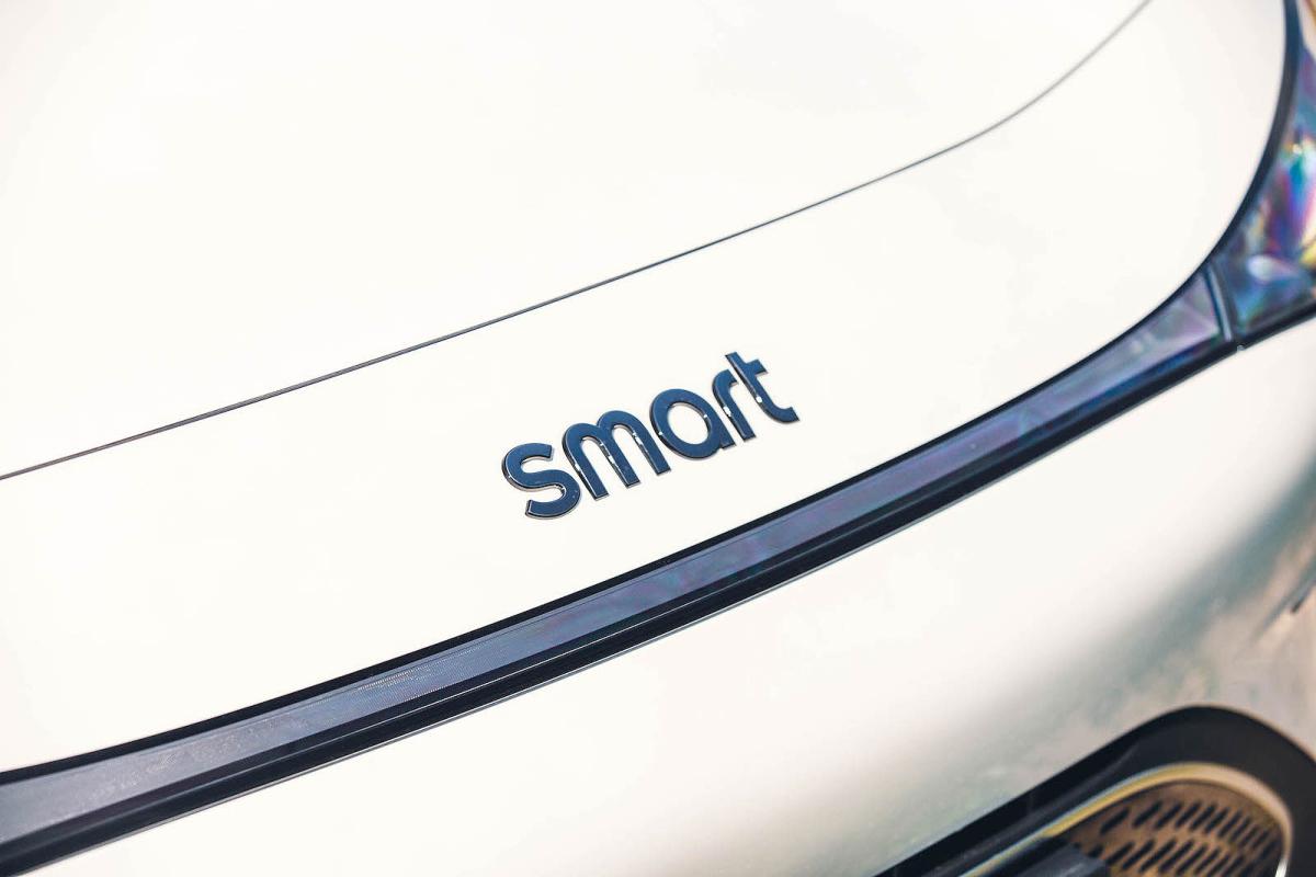 Smart #3 front badge detail