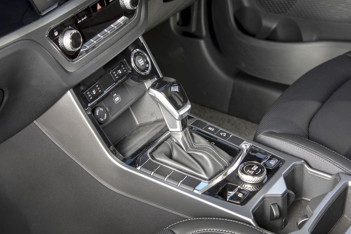 Ssangyong Korando interior detail