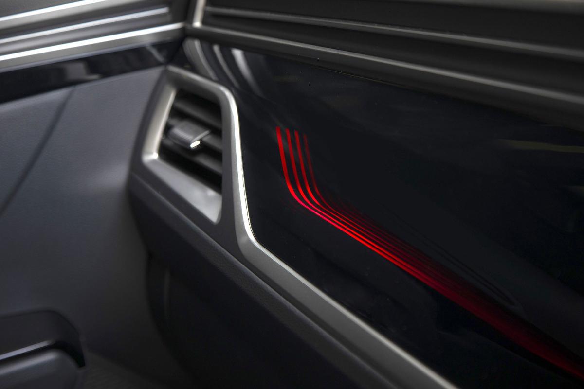 Ssangyong Korando interior detail