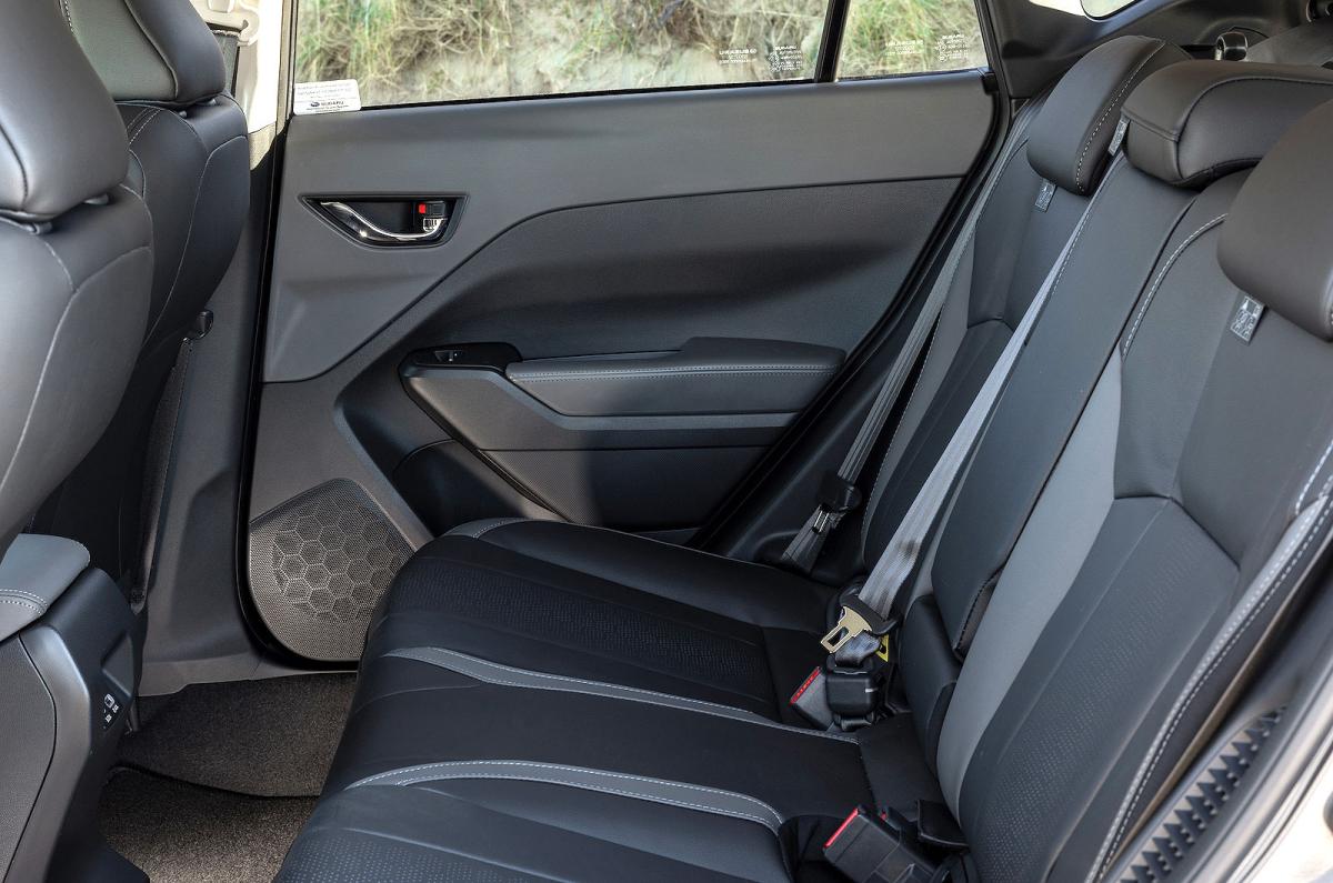 Subaru Crosstrek back seats