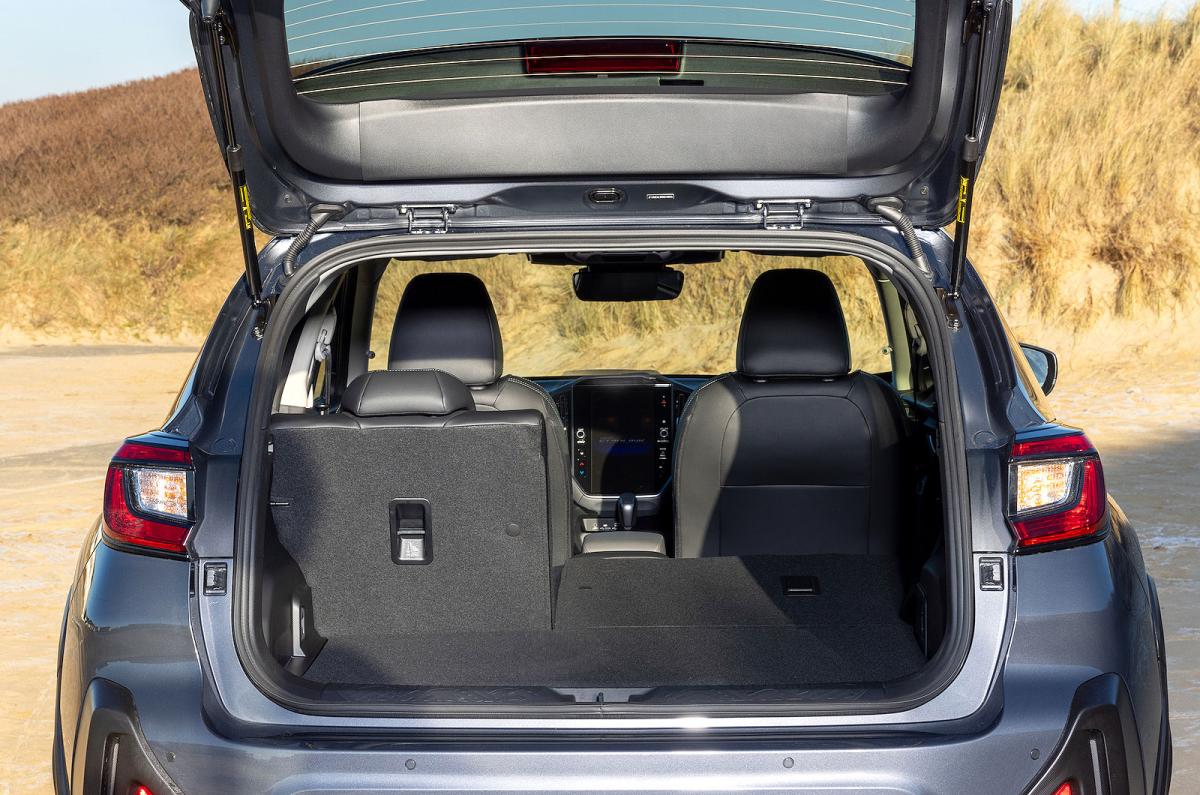 Subaru Crosstrek boot open