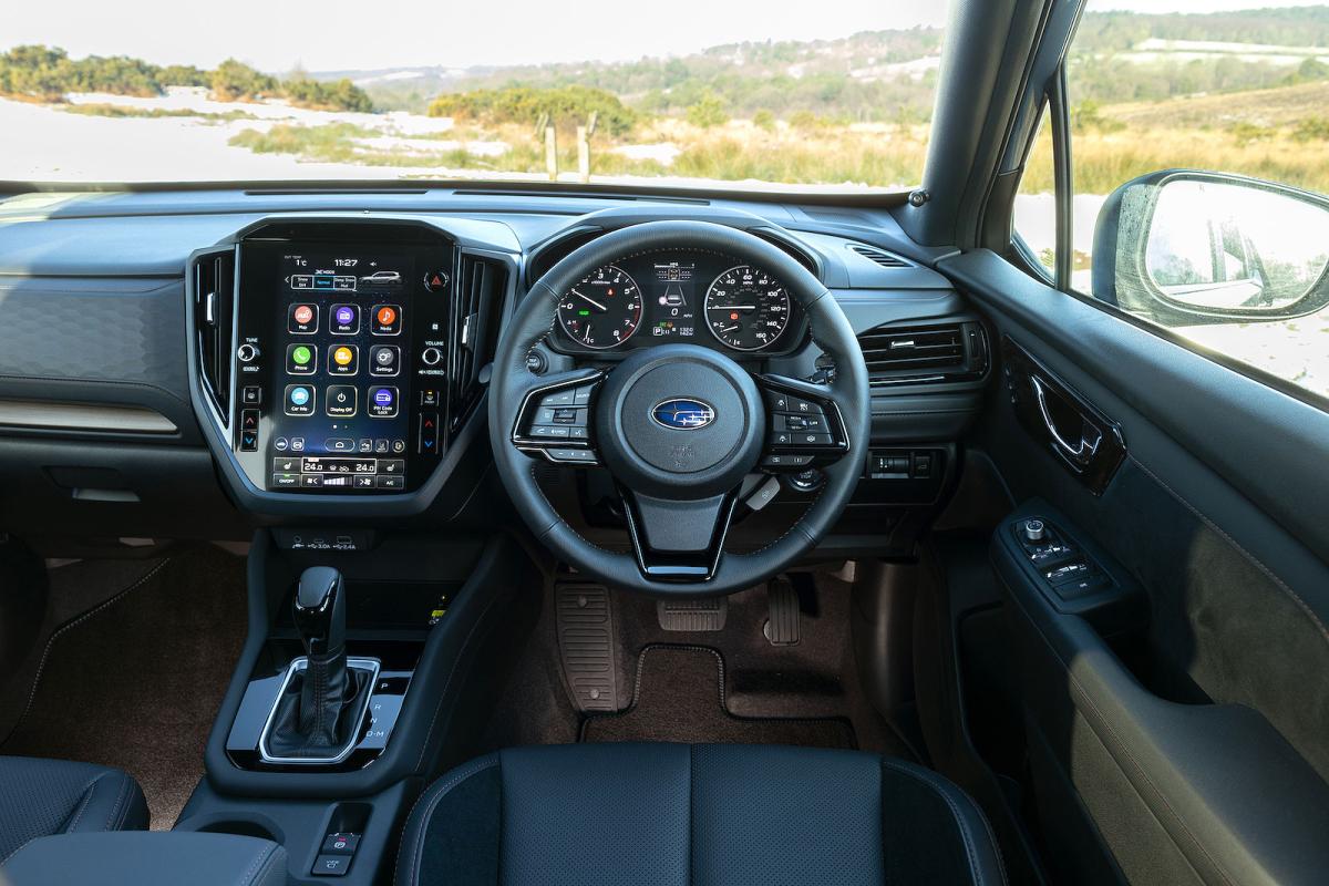 Subaru Forester dashboard