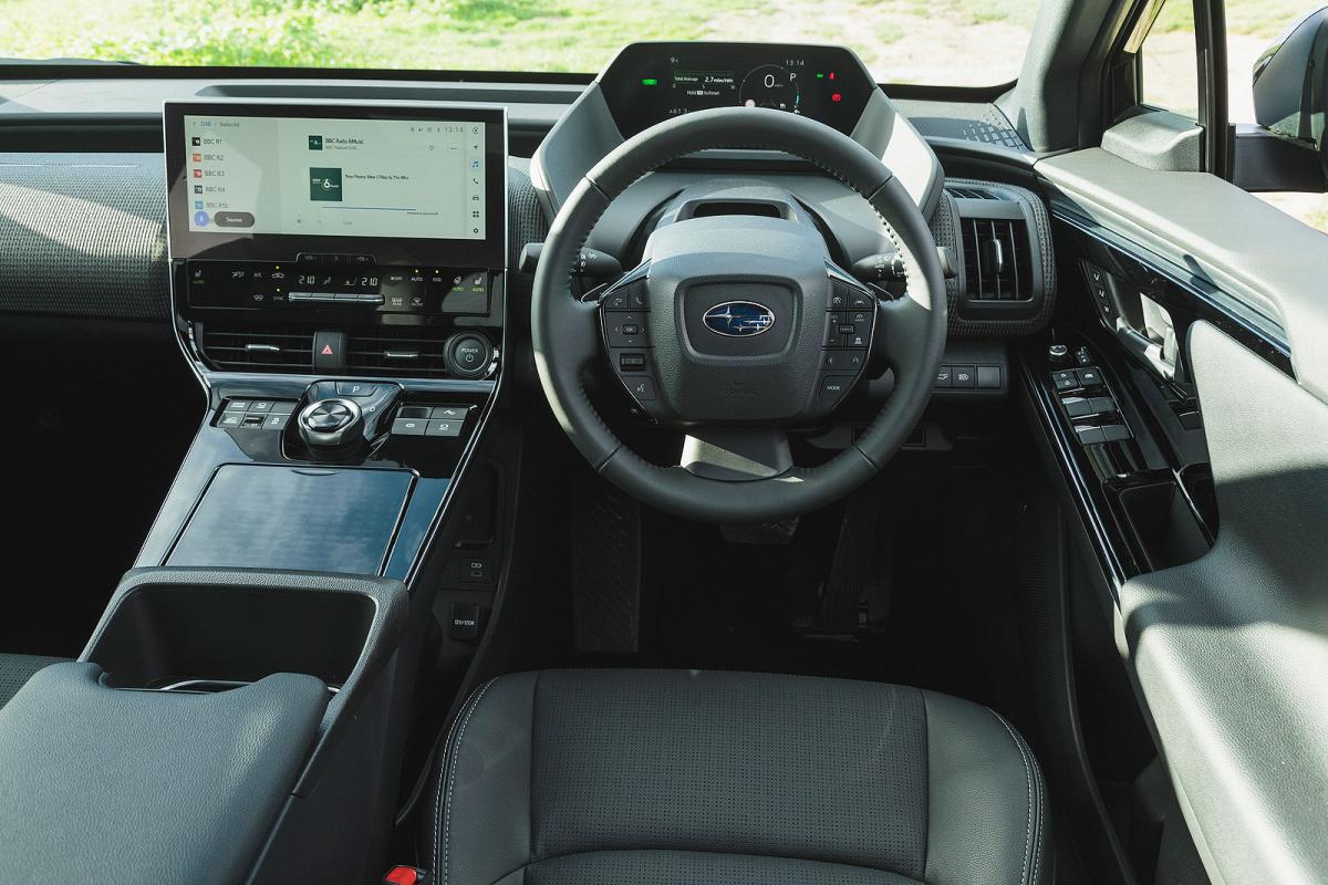 Subaru Solterra dashboard