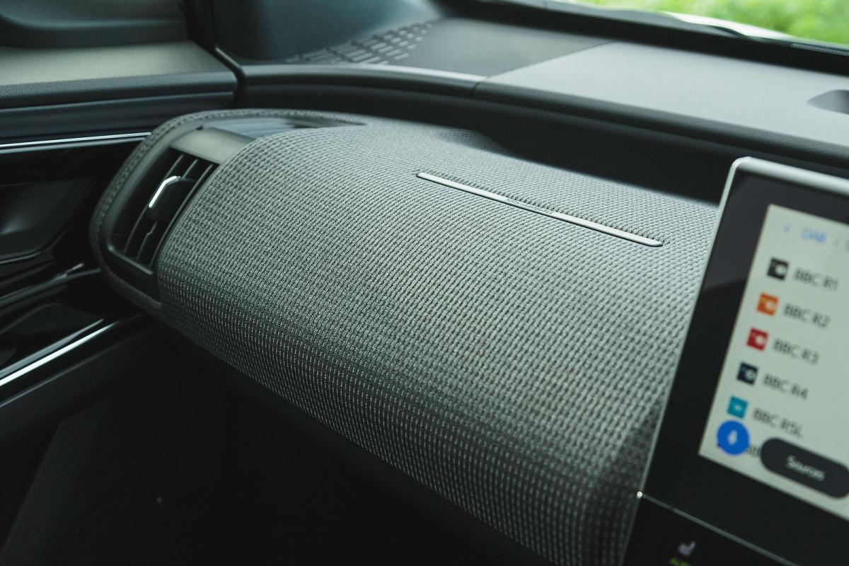 Subaru Solterra interior detail