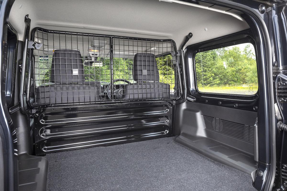 Suzuki Jimny LCV interior load bay