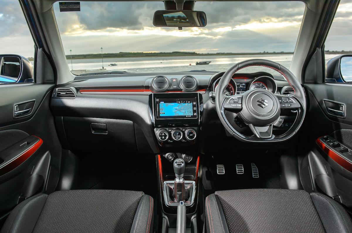 Suzuki Swift Sport interior dashboard