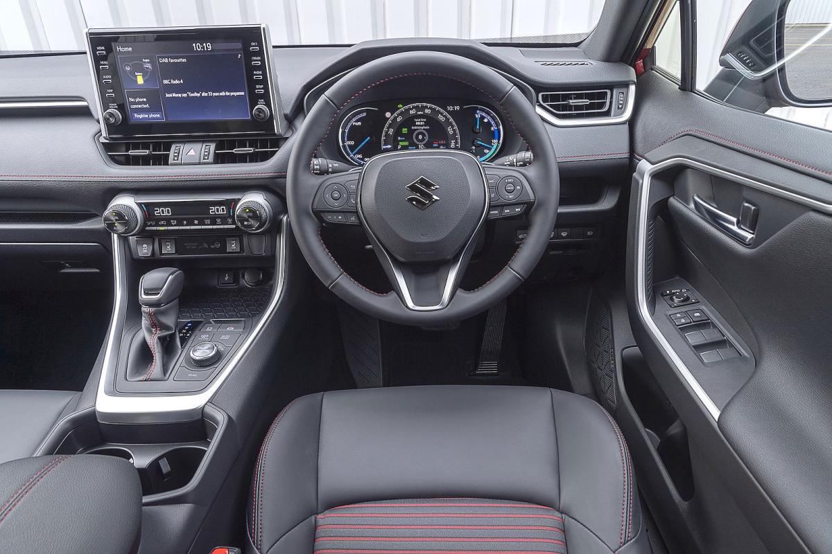 Suzuki Across interior dashboard