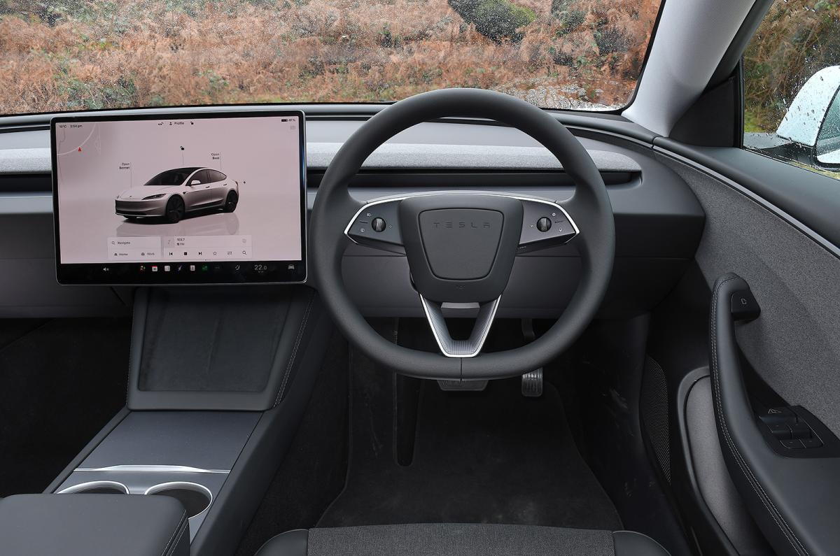 Tesla Model 3 dashboard