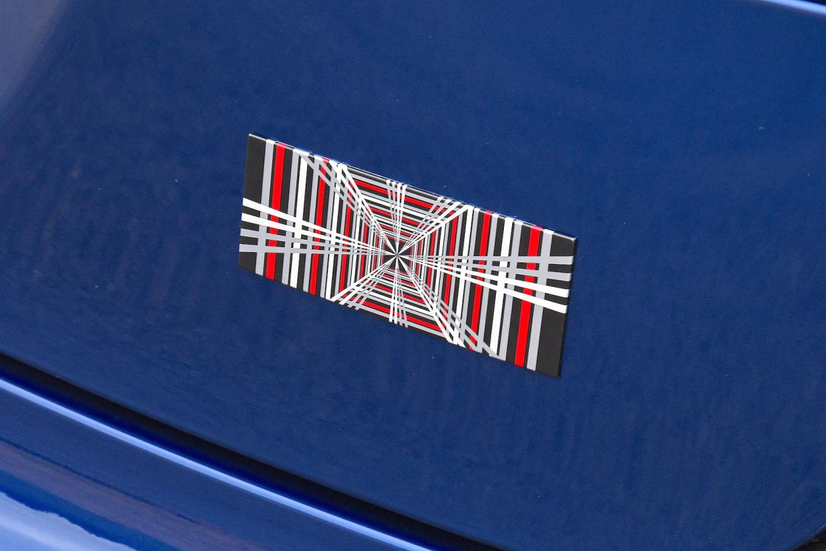 Tesla Model S Plaid badge