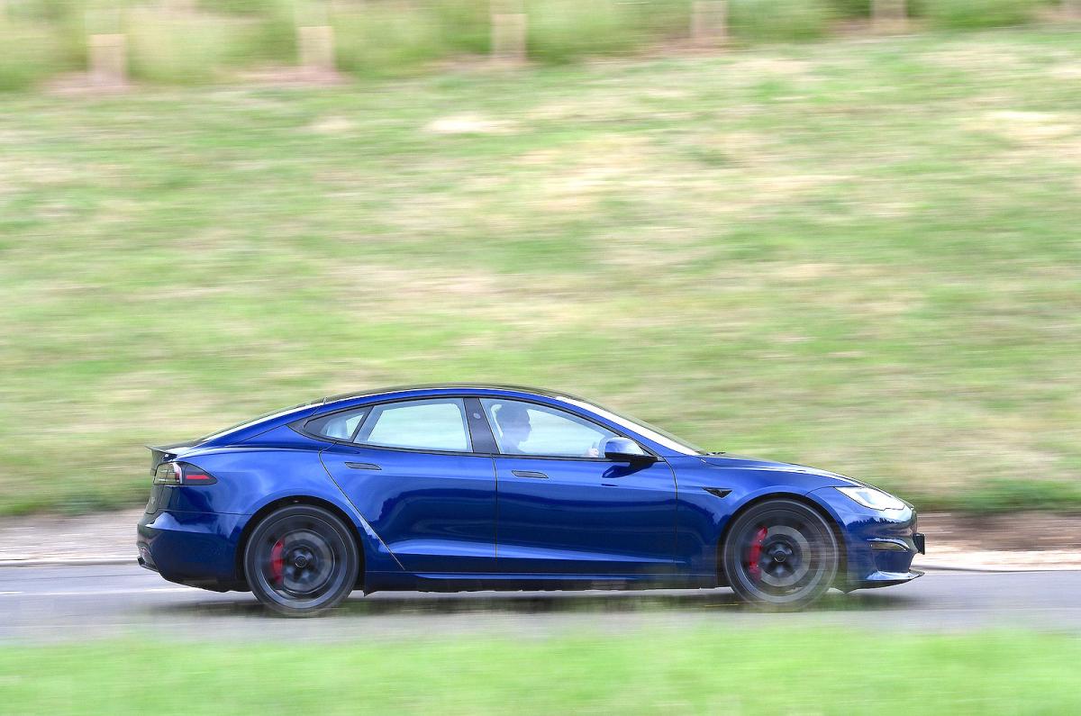 Tesla Model S right driving