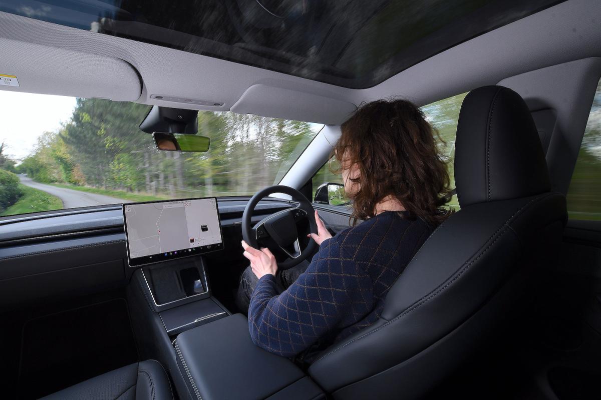 Tesla Model Y test drive