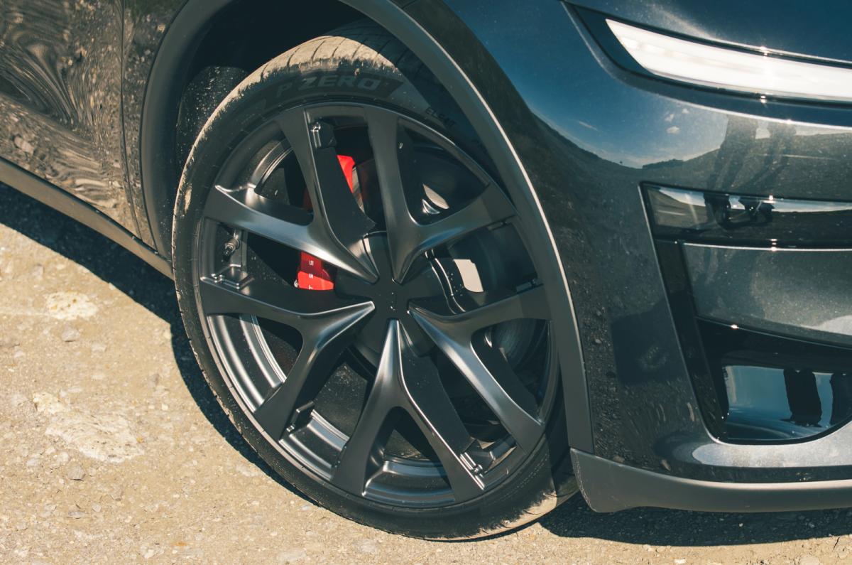 Tesla Model Y wheel detail
