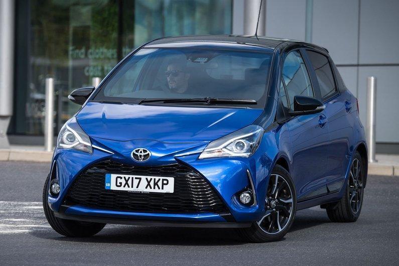 Toyota Yaris front cornering