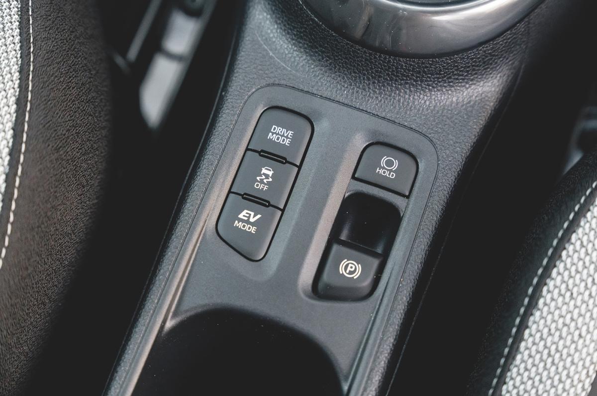 Toyota Aygo X Hybrid interior detail