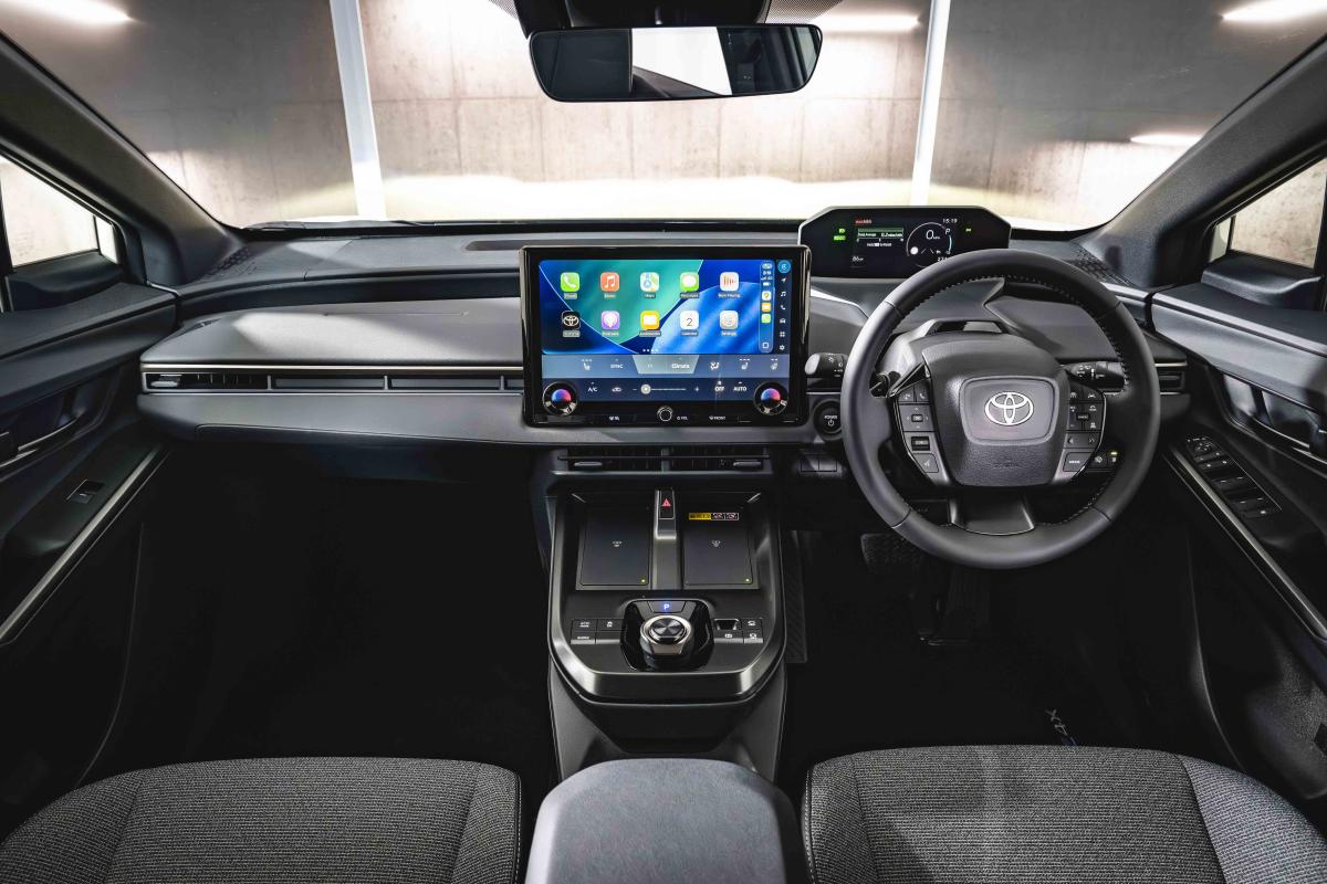 Toyota bZ4X dashboard