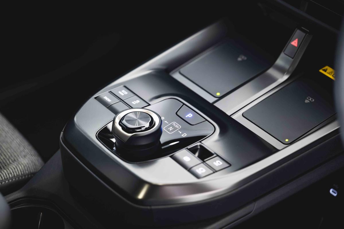 Toyota bZ4X interior details