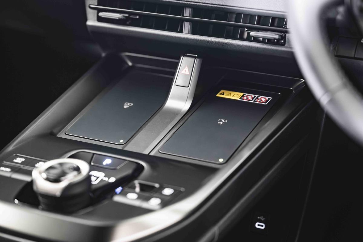 Toyota bZ4X interior details