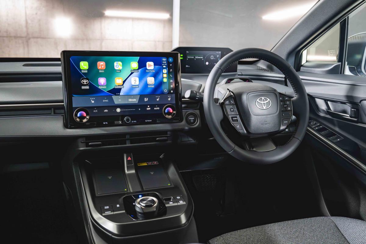 Toyota bZ4X interior