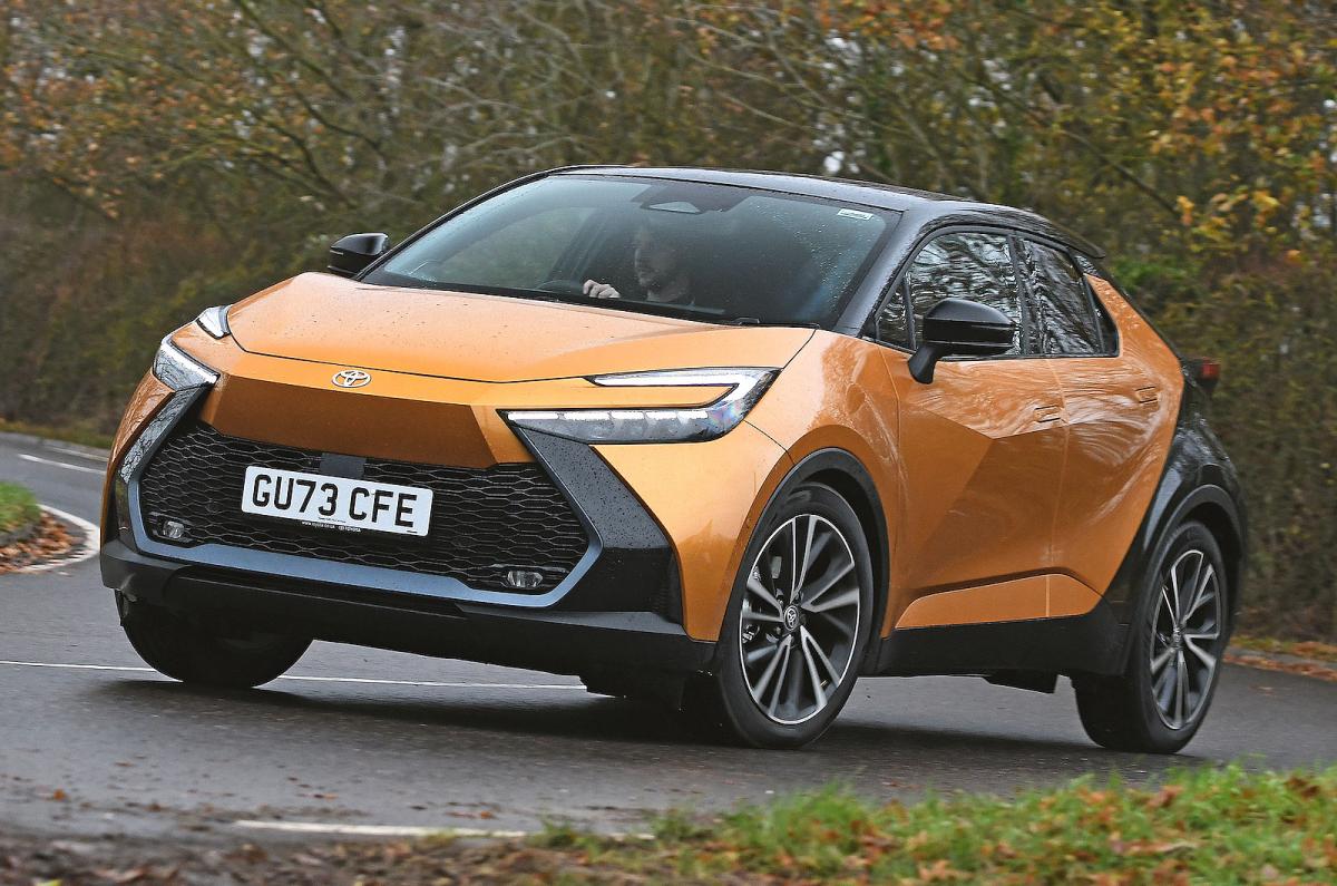 Toyota C-HR front cornering