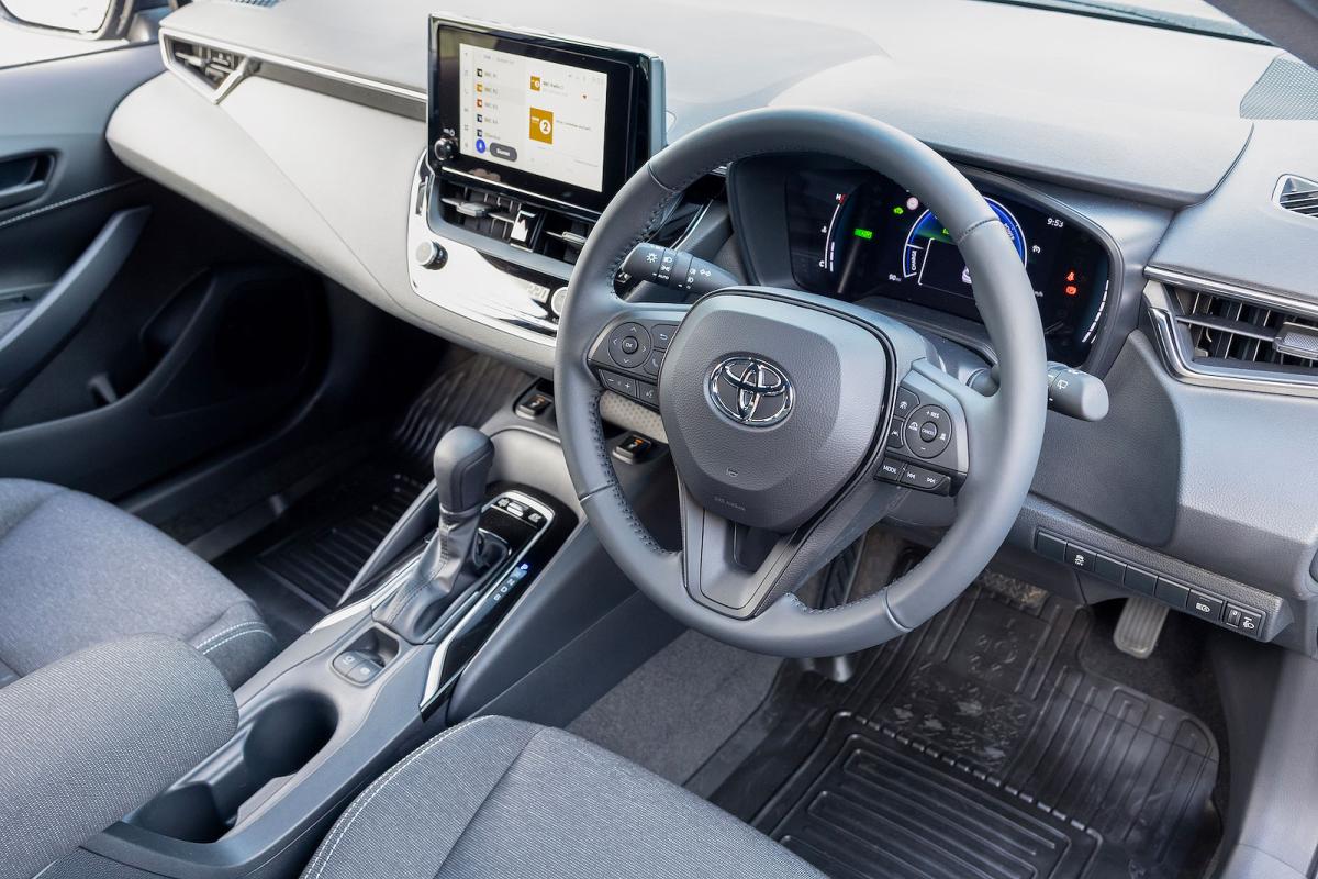 Toyota Corolla Commercial interior dashboard