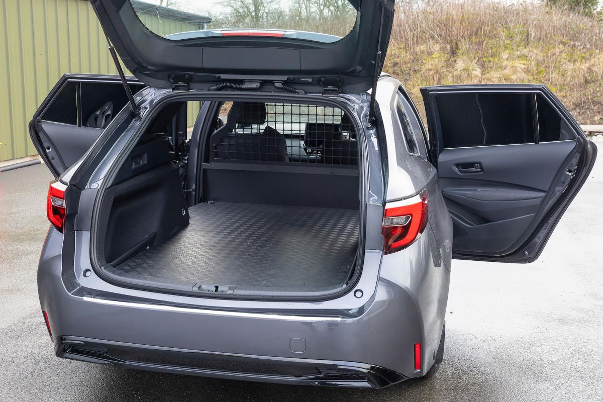 Toyota Corolla Commercial load bay