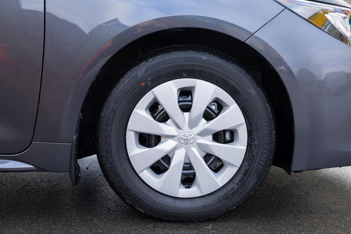 Toyota Corolla Commercial wheel detail