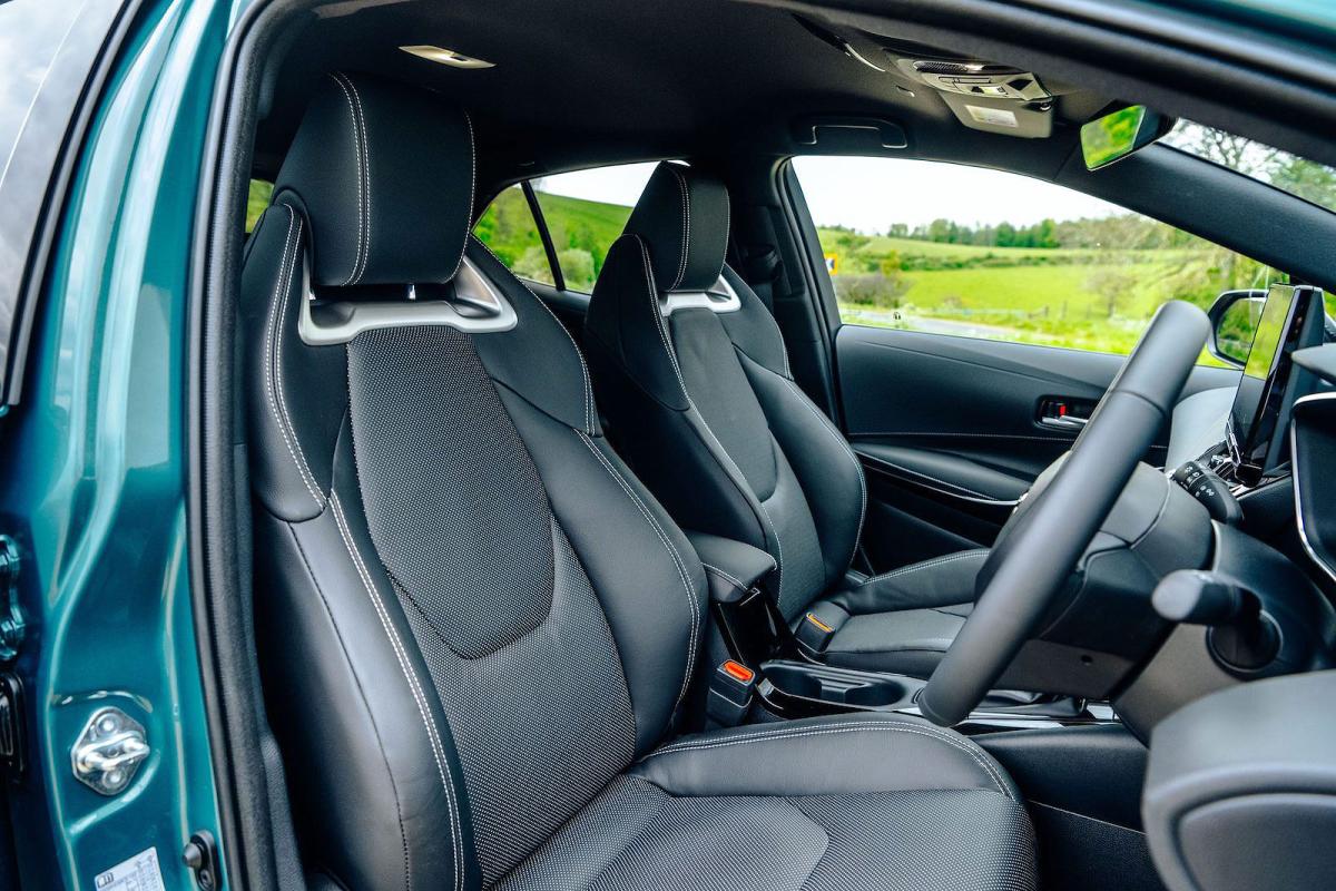 Toyota Corolla front seats