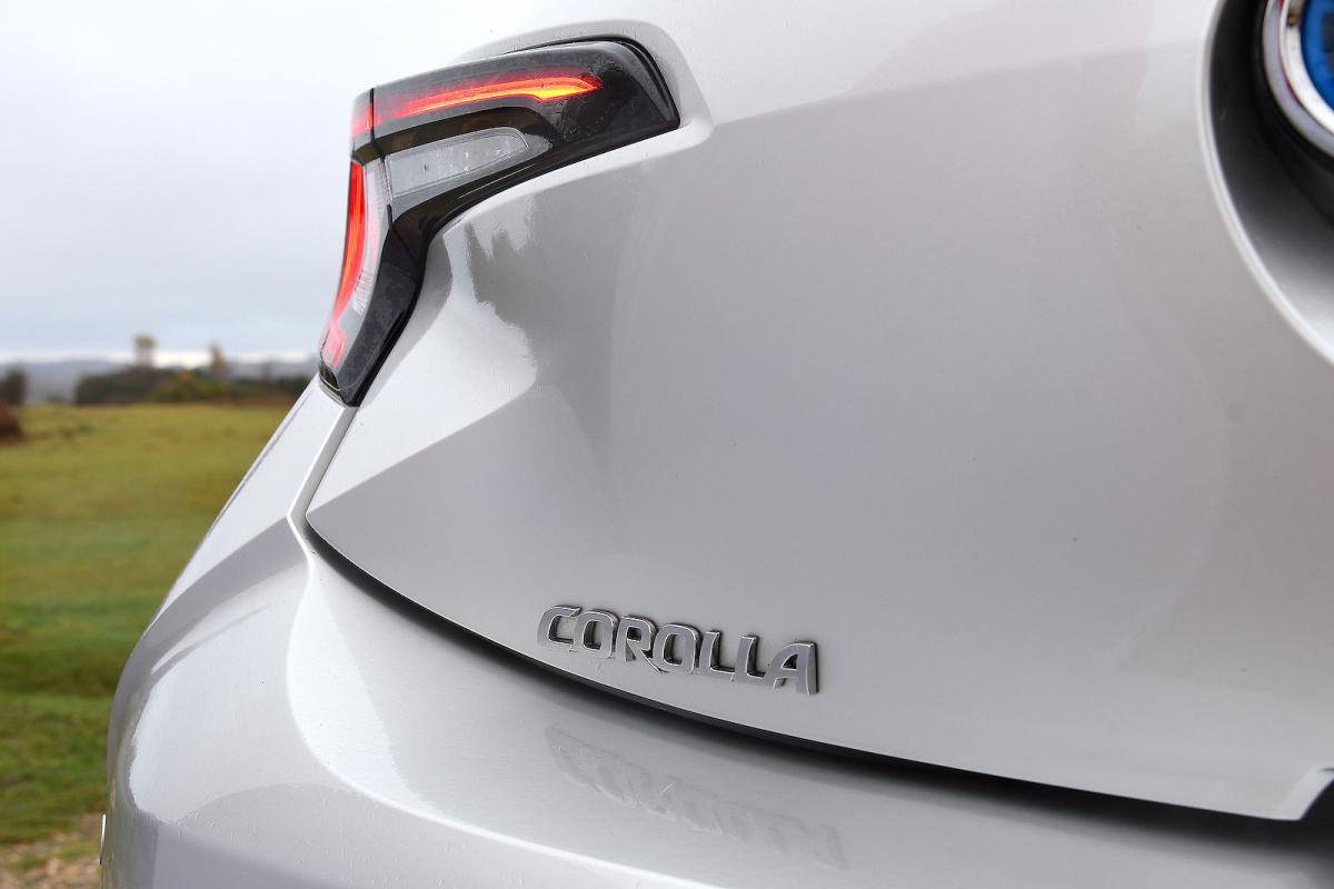 Toyota Corolla rear badge