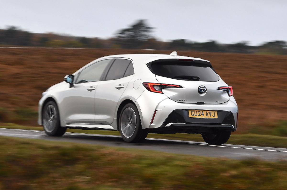 Toyota Corolla rear left driving