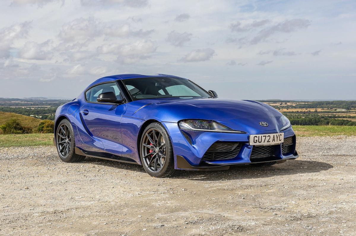 Toyota GR Supra 2022 front right static