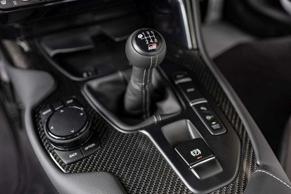 Toyota GR Supra 2022 interior detail