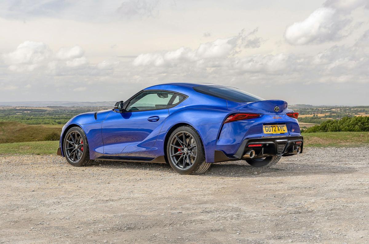 Toyota GR Supra 2022 rear left static