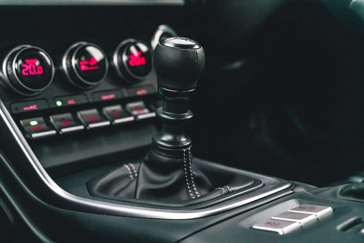 Toyota GR86 2022 interior detail