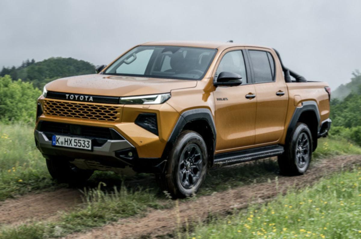 Toyota Hilux front dynamic