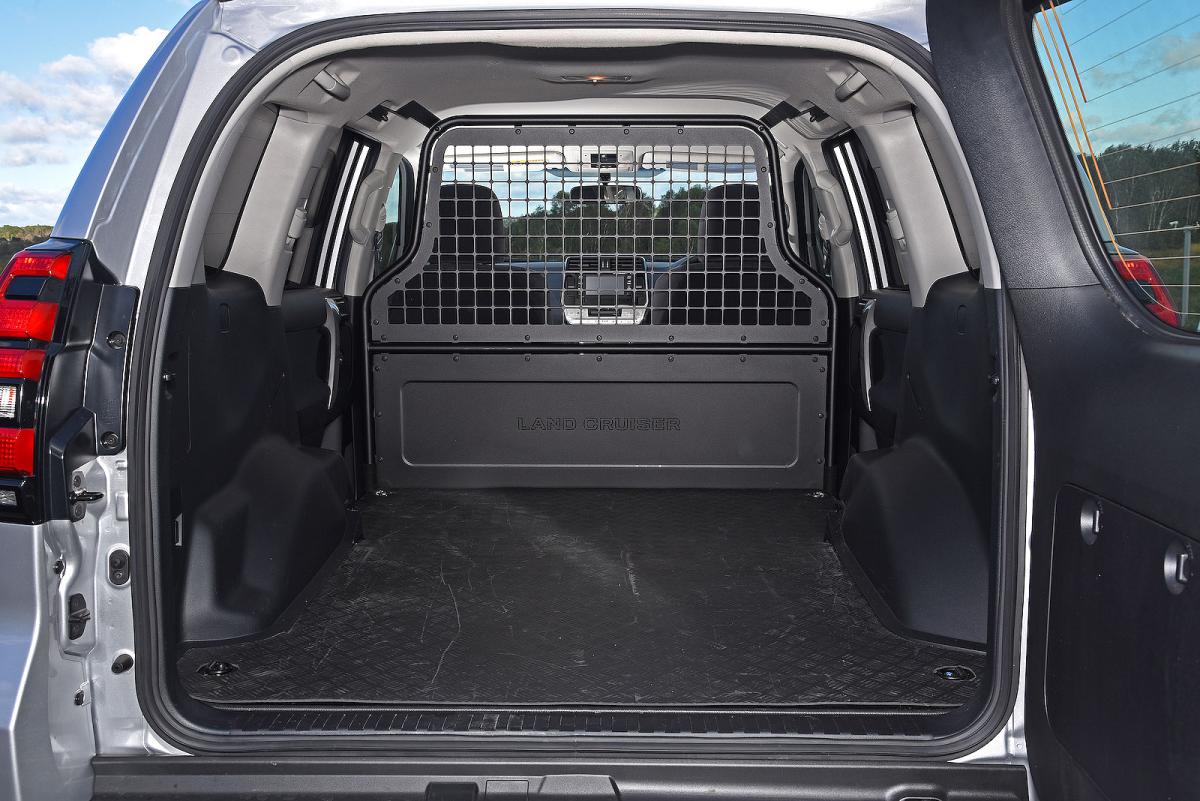 Toyota Land Cruiser Commercial load bay