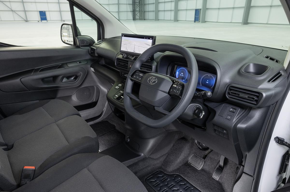 Toyota Proace City Electric dashboard