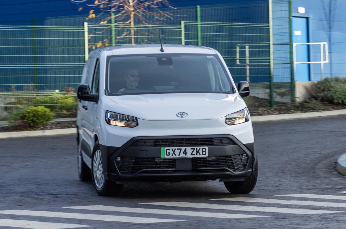 Toyota Proace City Electric front cornering
