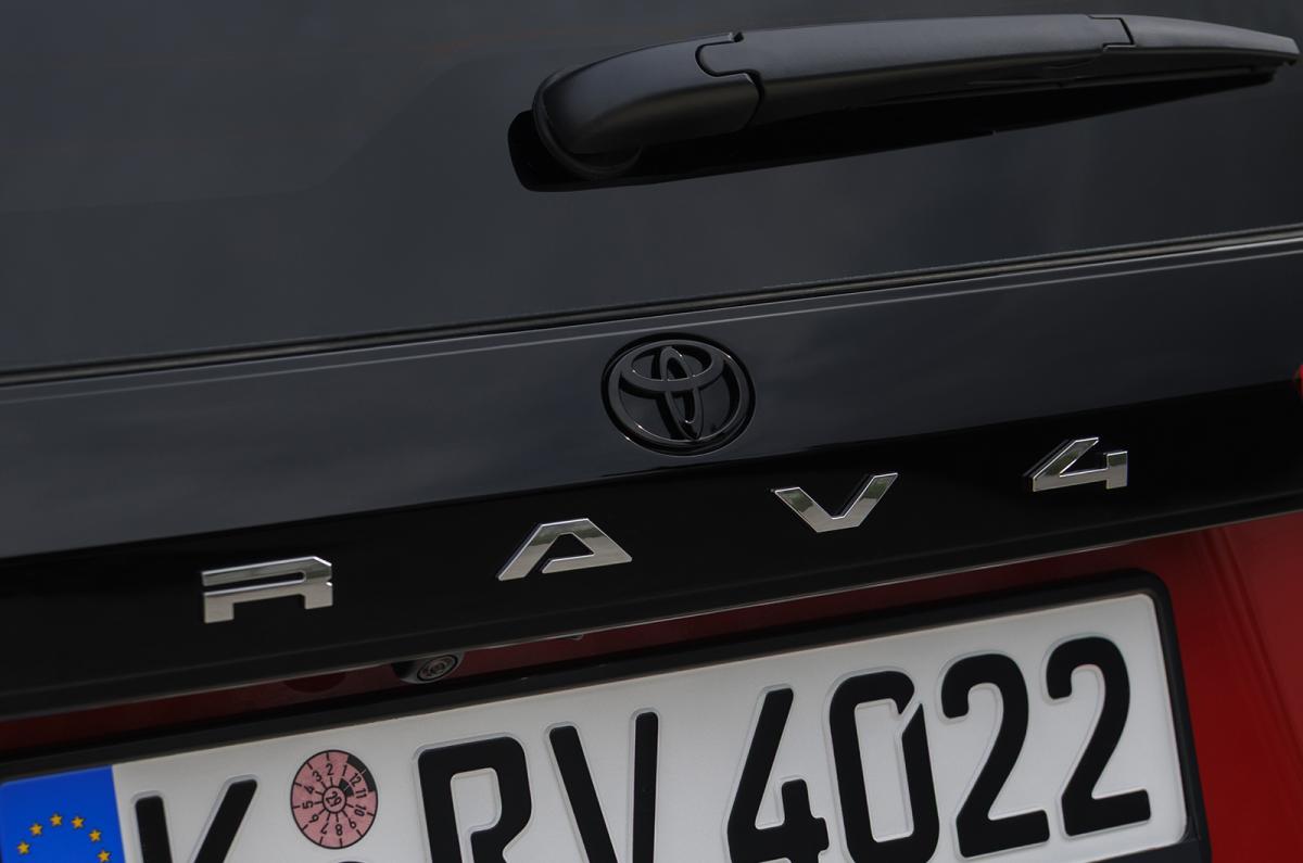 Toyota RAV4 badge detail