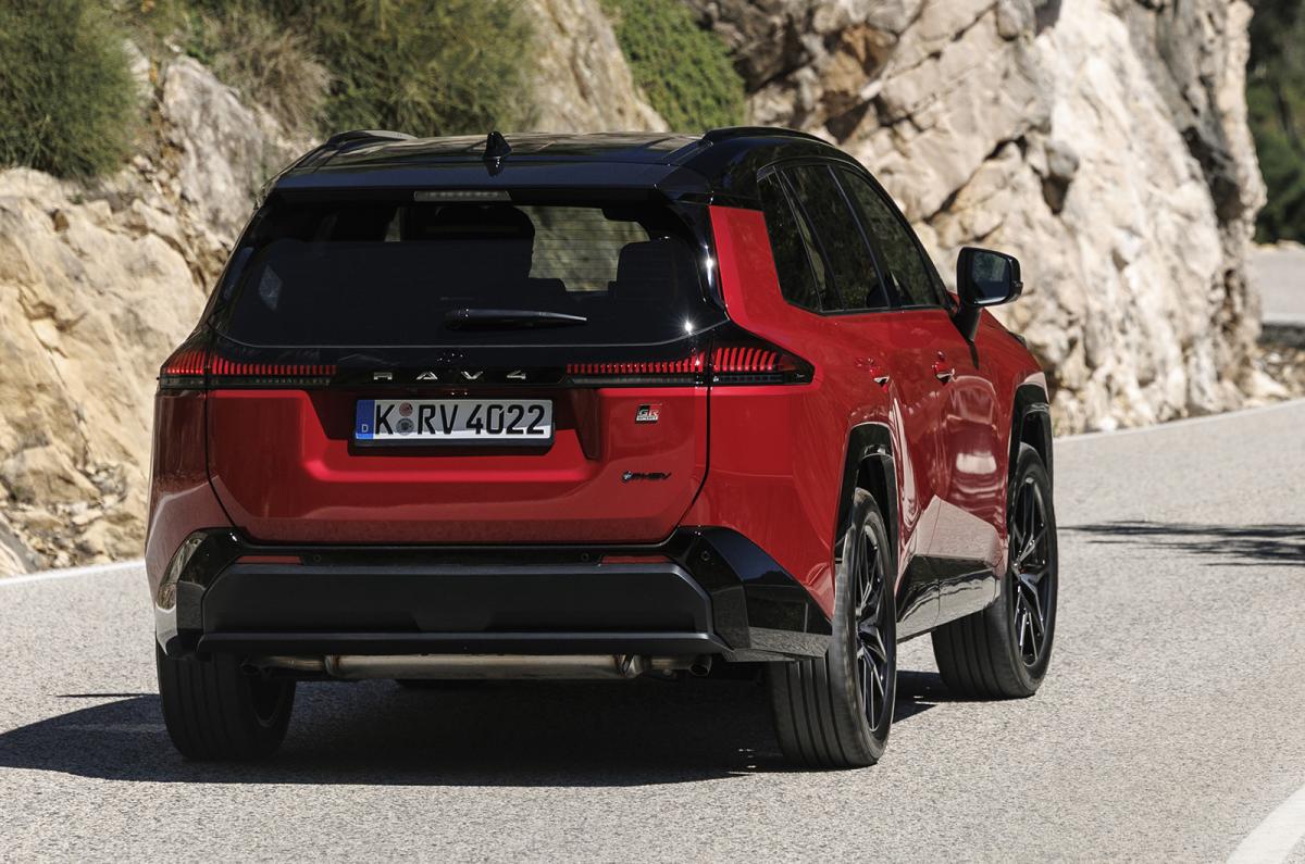 Toyota RAV4 driving rear right