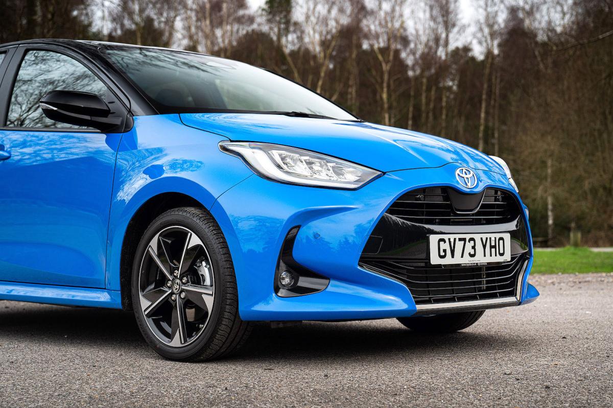 Toyota Yaris front detail