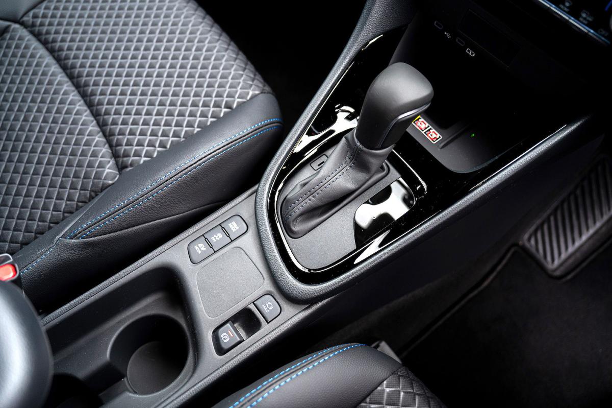 Toyota Yaris interior detail