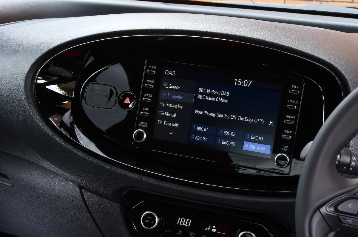Used Toyota Aygo X 2022-present infotainment
