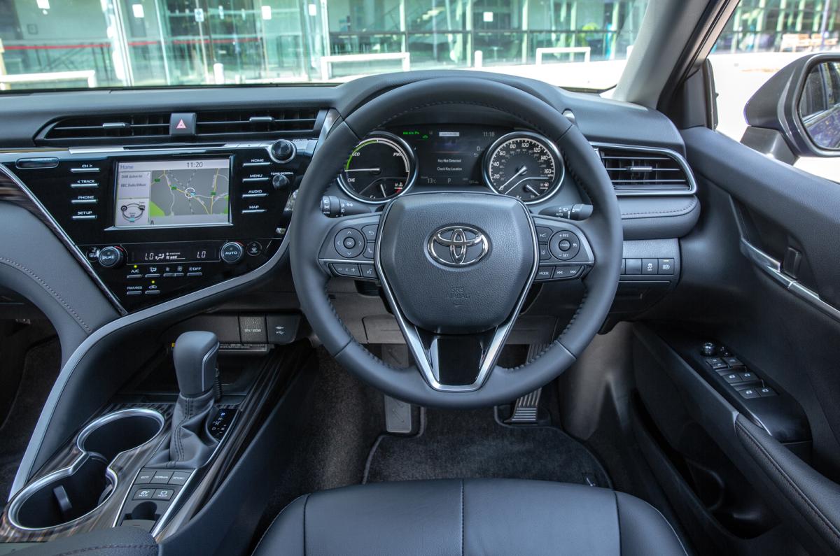 2019 Toyota Camry dashboard