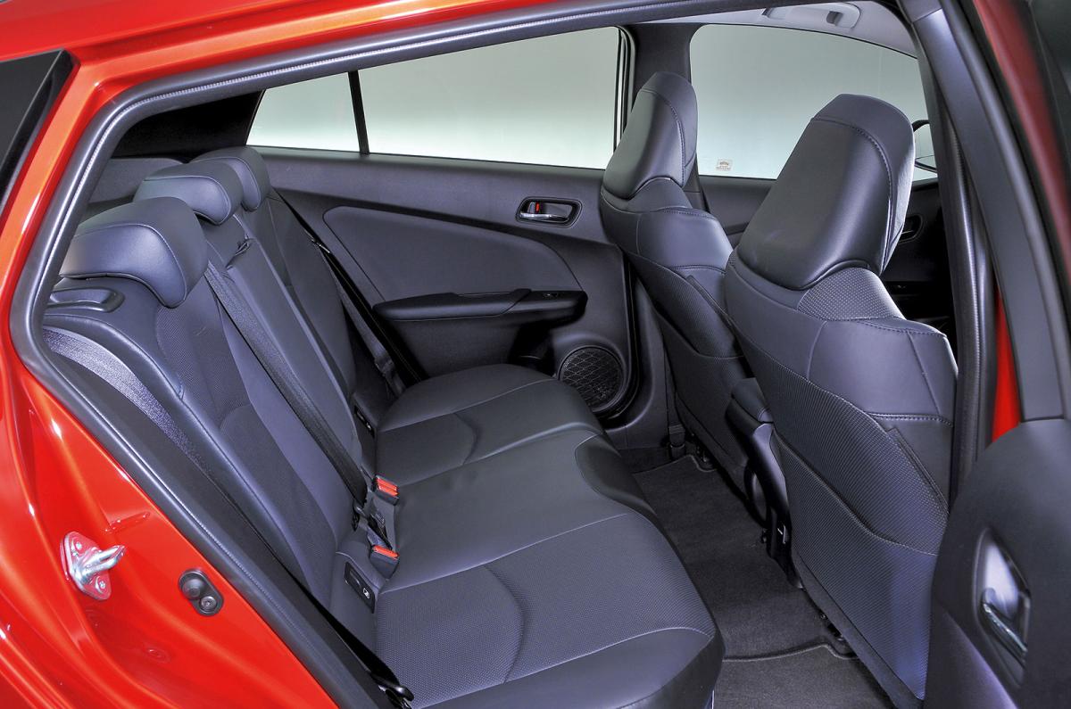 Toyota Prius rear seats