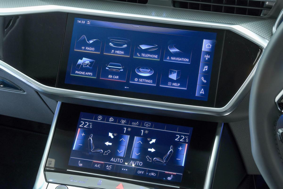 Audi A6 Allroad infotainment